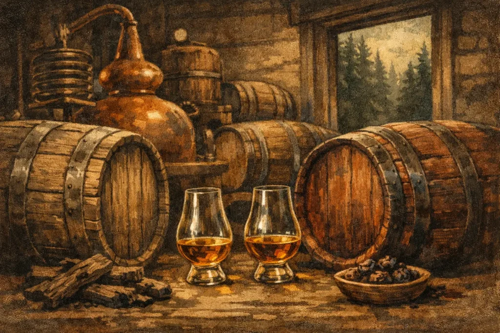 Bourbonfass oder Sherryfass beim Whisky?