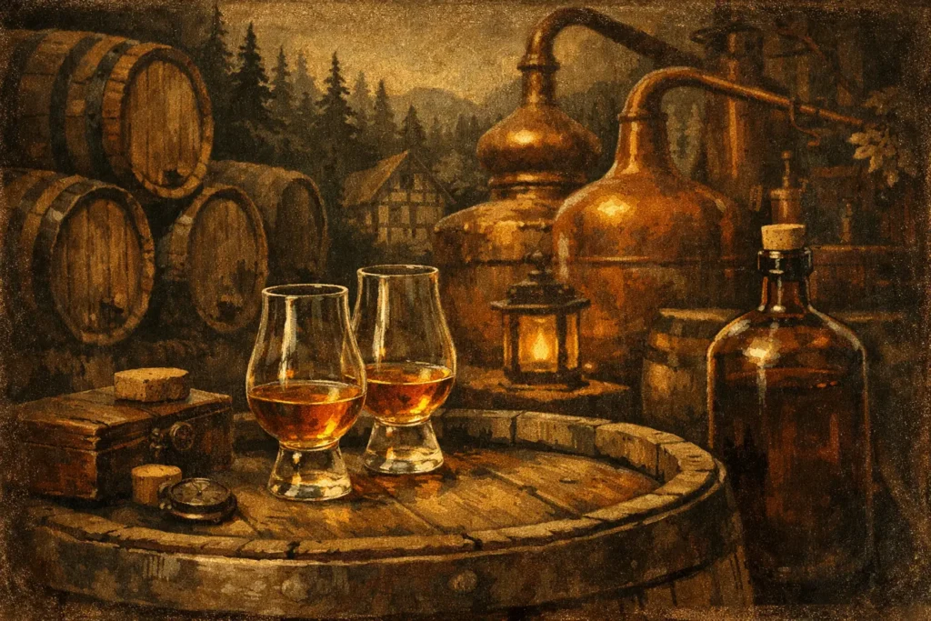 Deutschen Whisky sammeln beginnen