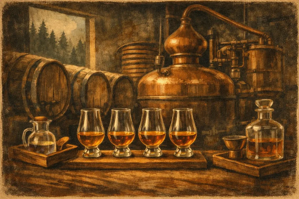 Guide für Whisky Tasting Reihenfolge