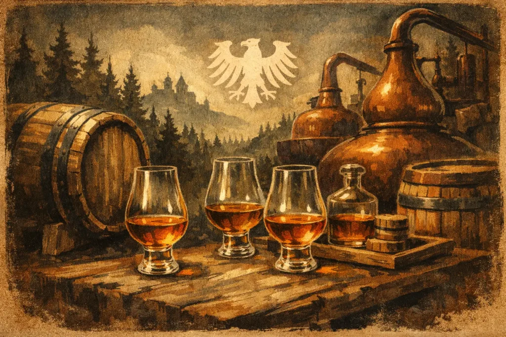 Deutscher Whisky im internationalen Tasting