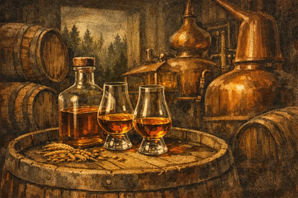 Ein sehr gutes Bier als Basis eines sehr guten deutschen Whisky