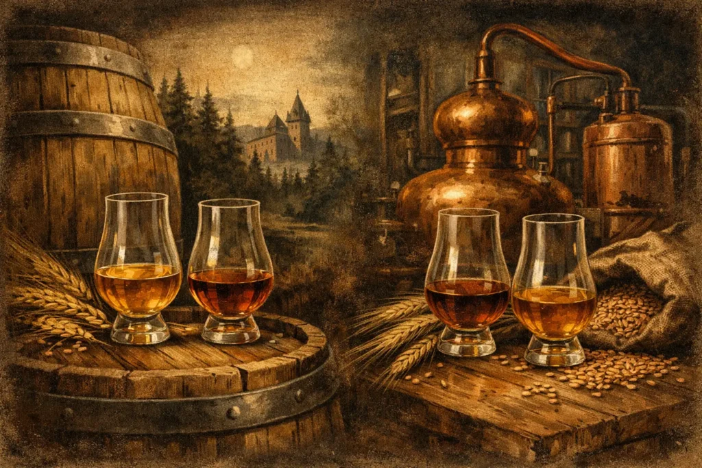 Single Malt vs. Rye Whisky aus Deutschland