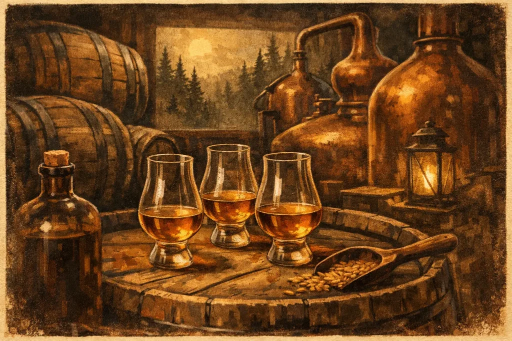 Fünf deutsche Whiskys zum Entdecken im Glas