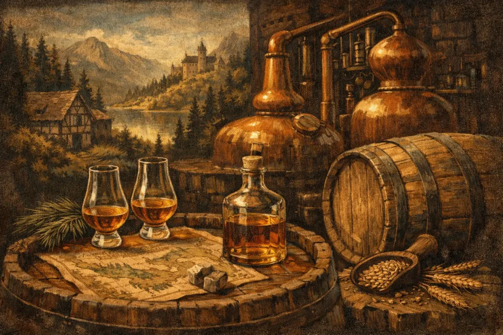 Guide für deutsche Whisky-Regionen im Überblick