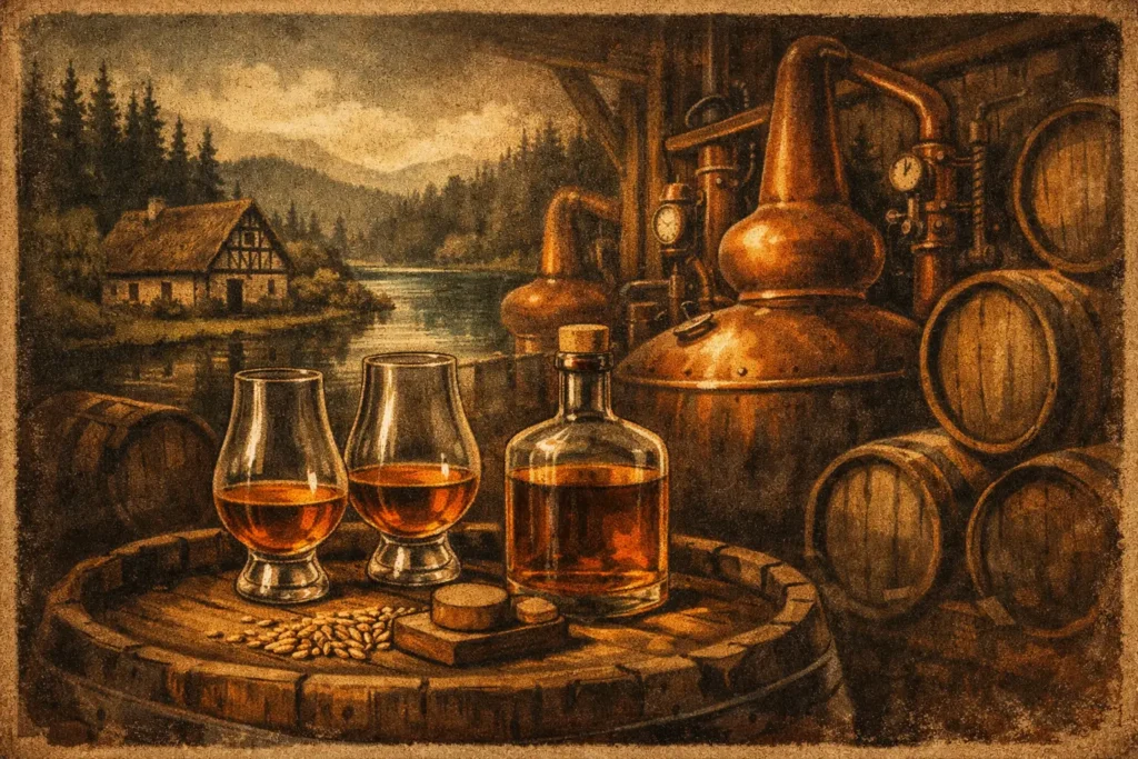 Fünf deutsche Whisky-Regionen im Porträt
