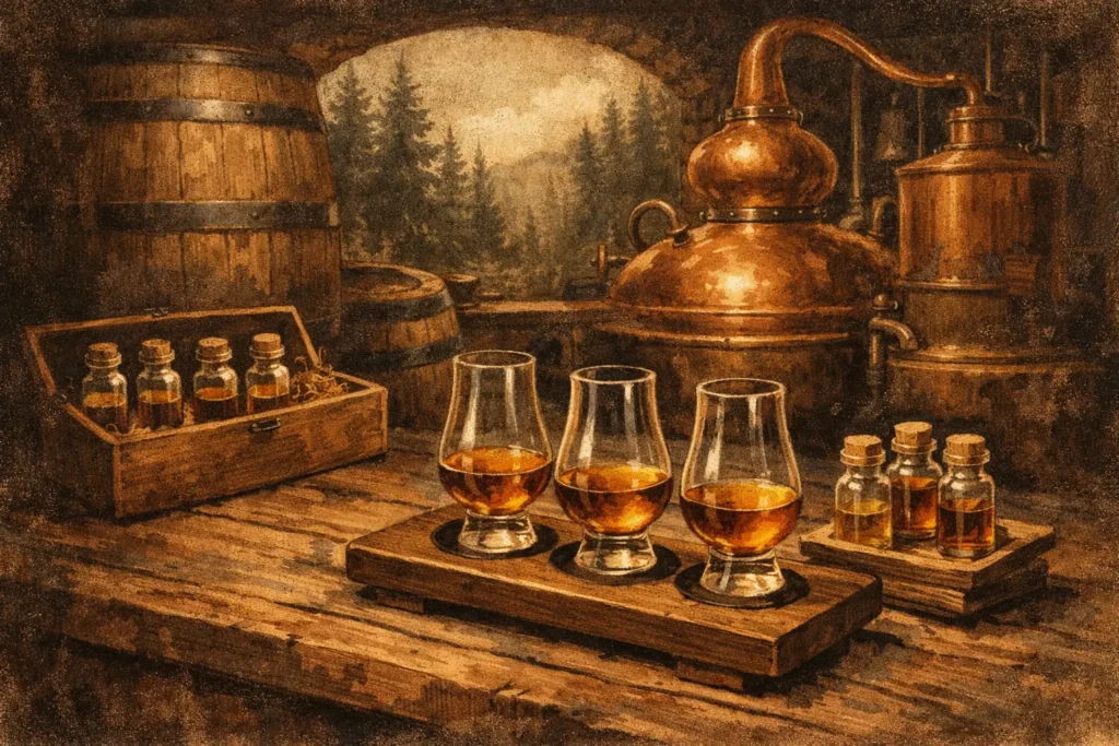 Review deutscher Whisky-Tasting-Sets für Genießer
